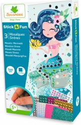 Stick & Fun - Kleine Mosaik Meerjungfrauen