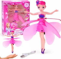 Fliegende Fee – interaktive Puppe mit Handsensor und Licht 19 cm - 1 Stück