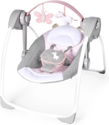 Ingenuity Babyschaukel mit Melodien Cuddle Lamb bis 9 kg