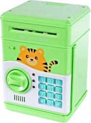 Sparschwein Safe Kätzchen grün