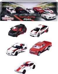 Geschenkset TOYOTA Racing Spielzeugautos 5 Stk. 1:64