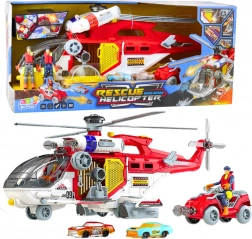 Multifunktionaler Rettungshubschrauber mit Zubehör