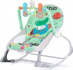Vibrationsliege für Babys 2-in-1 Baby Spa Grün