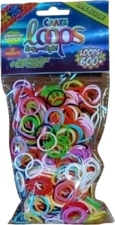 Set LOOM Gummibänder CRAZE 600 Stk