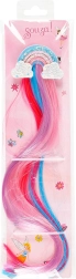 Haarspange mit Regenbogen und bunten Strähnen von Souza!