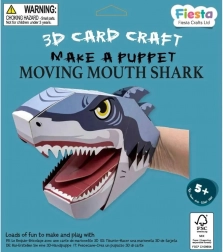 Fiesta Crafts Kreativ-Set Handpuppe Hai