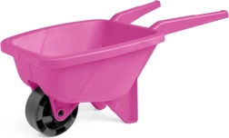 Rosa Kinder-Schubkarre für den Sand