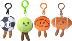 Anhänger mit Sportballmotiven