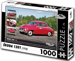 Retro-Auta Puzzle Škoda 1201 – 1000 Teile