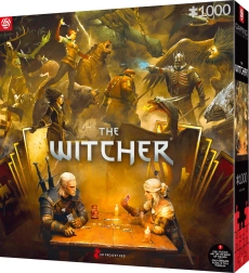 Puzzle The Witcher: Gwent spielen 1000 Teile
