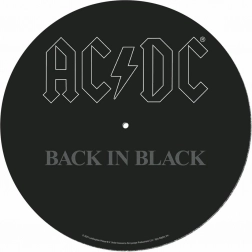 Plattentellerunterlage AC/DC Back in Black