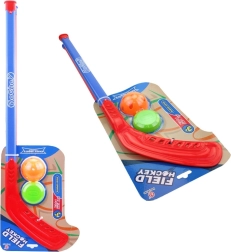 Kinder-Eishockeyschläger mit Ball und Puck 67 cm