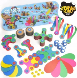 Clixo Wheel Creator magnetisches Konstruktionsspiel 72 Stk.