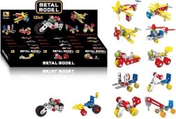 Baukasten Verkehrsmittel Metall/Kunststoff