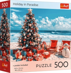 Puzzle Weihnachten im Paradies 500 Teile TREFL
