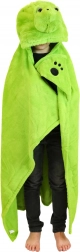 Cozy Noxxiez warme Kinderkapuzendecke Schildkröte