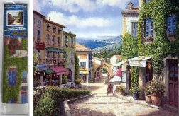 Norimpex Diamant Malerei Sonnige Gasse 30x40 cm