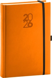 Notique Tagesplaner orange 2026, 15 x 21 cm