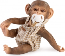 Realistisches Affenbaby mit Ganzvinylkörper 32 cm