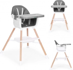 Kinder-Hochstuhl 2-in-1, grau, ECOTOYS