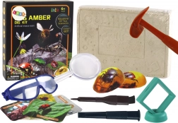 Archäologische Ausgrabungsset Insekten im Bernstein