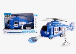 Polizeihubschrauber 1:16 mit Sound, Licht und Projektor