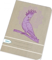 Heft A5 20 Blatt blanko recycelt – Papírny Brno Papoušek