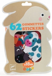 Djeco Meine ersten Aufkleber – Bauernhoftiere