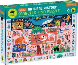 Mudpuppy Puzzle Legen & Suchen Naturkundemuseum 64 Teile