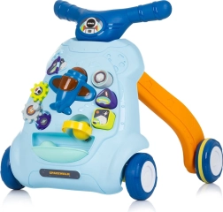 Interaktiver Lauflernwagen für Kinder Plane Blue CHIPOLINO
