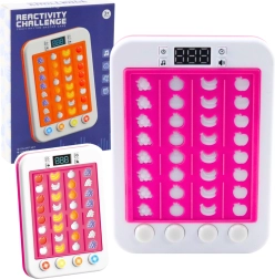 Elektronisches Spiel Rhythmus Früchte Lichter Klänge Rosa