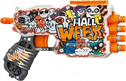 Manuelle Pistole Fast Pioneer mit 12 weichen Geschossen