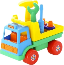Abschleppwagen mit Werkzeug für kleine Meister Cavallino