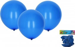 Aufblasbare Ballons blau 30 cm, Set 10 Stk