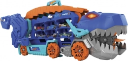 Hot Wheels T-Rex Mega Transporter – Dinosaurier-Transporter und Rennstrecke