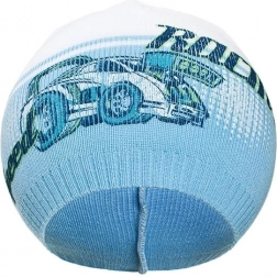 Kinder-Herbstmütze New Baby Racing hellblau 110 (4–5 Jahre)