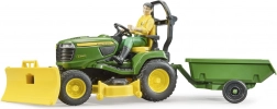 Gartentraktor JOHN DEERE X949 mit Gärtnerfigur von BRUDER