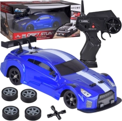 Ferngesteuertes RC-Driftauto 4x4 1:16 mit Raucheffekt und LED-Lichtern