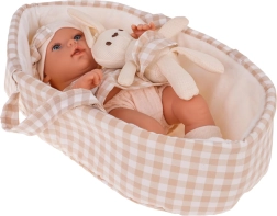 Set Baby-Puppe mit Zubehör – Beige