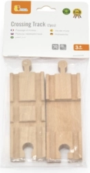 Holzschienen Kreuzung