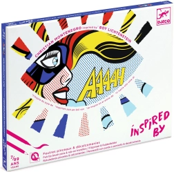 DJECO Kunstset inspiriert von Roy Lichtenstein