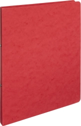 Roter A4-Ordner mit 2-Ringmechanik