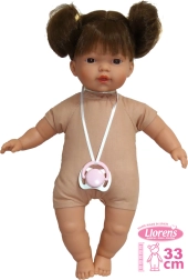 Realistische Puppe Llorens VERA mit Geräuschen und weichem Körper