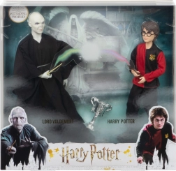 Puppenset HARRY POTTER und Lord Voldemort mit dem Trimagischen Pokal