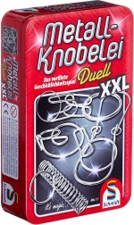 Metallpuzzle-Set Duell XXL in Blechdose