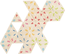 Tri-Domino Holzspiel von Goki