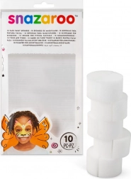 SNAZAROO Gesichtsfarb-Schwämmchen halbiert 10 Stk.