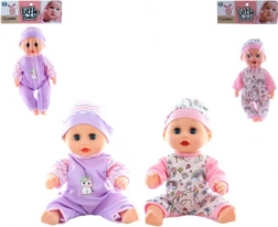 Puppe mit Geräuschen 28 cm – fester Körper