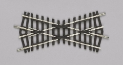 Piko Kreuzung 30° mit Holzbettung