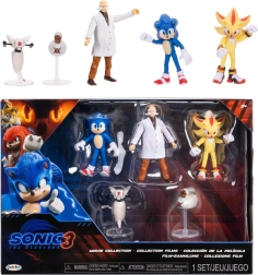 Figurenset SONIC THE HEDGEHOG 3 Movie Collection – 5-teilig